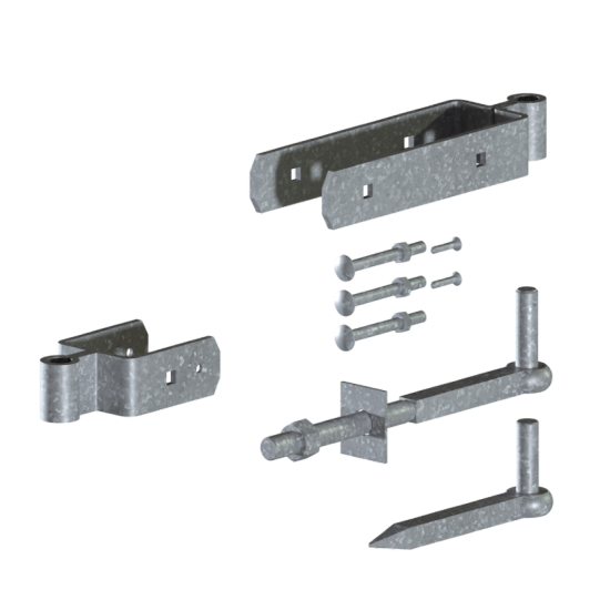 FG Double Strap Hinge Set - 3" Gate