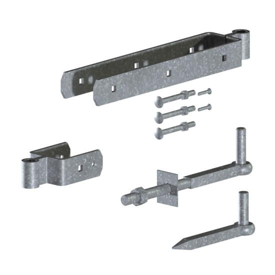 FG Double Strap Hinge Set - 3" Gate