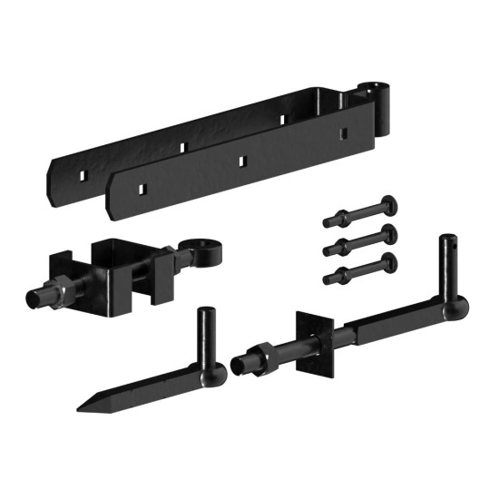 FG Fully Adjustable Strap Hinge Sets - 3" Gates