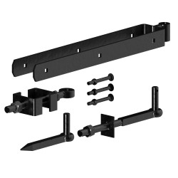 FG Fully Adjustable Strap Hinge Sets - 3" Gates