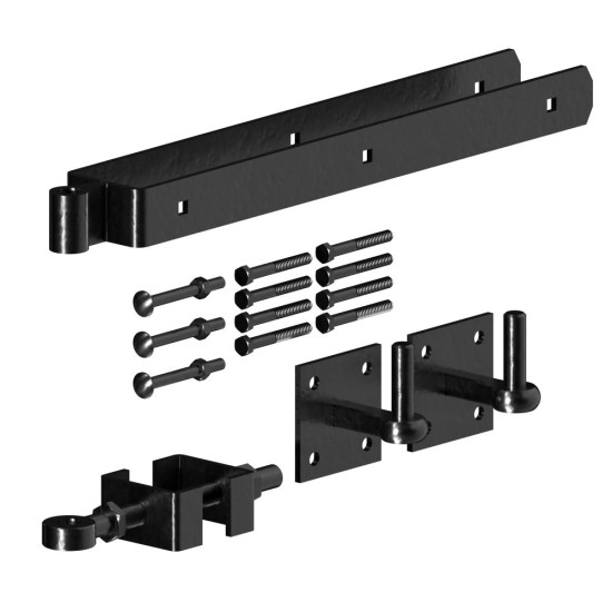 FG Fully Adjustable Strap Hinge Sets - 3" Gates