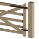 FG Fully Adjustable Strap Hinge Sets - 3" Gates