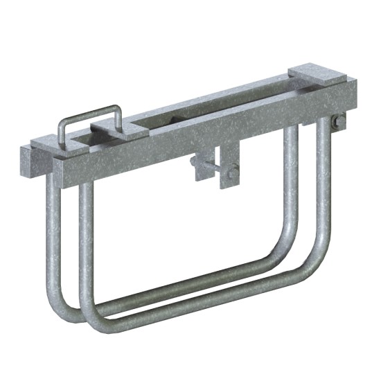 FG Lockable Metal Gate Throw Over Loop With Lift And Slide Action