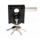 FG Sonra Long Throw Dead Lock With Double Locking Cylinder For 70mm Gates Key Alike