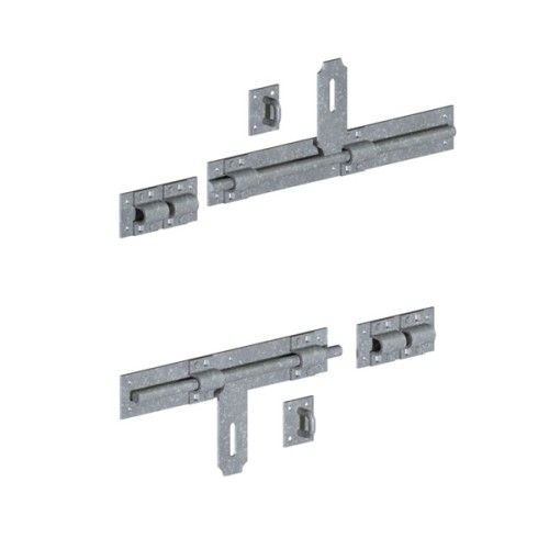 Heavy Duty Cross Style Door Bolts