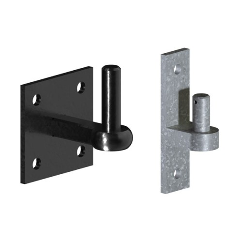 Gate Hinge Hook on Plate